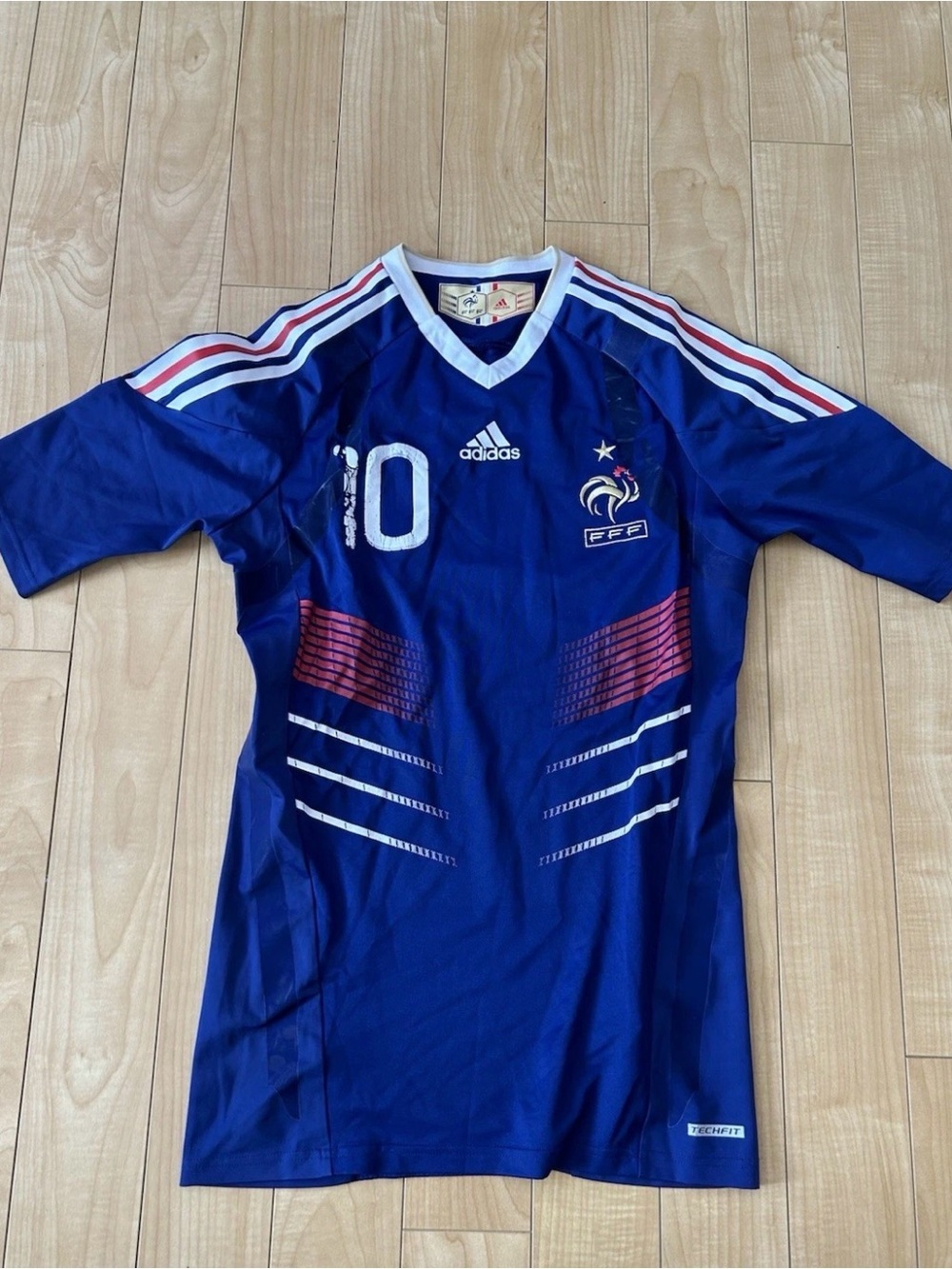 adidas France Blue National Team Jersey World Cup 2010 - Zidane